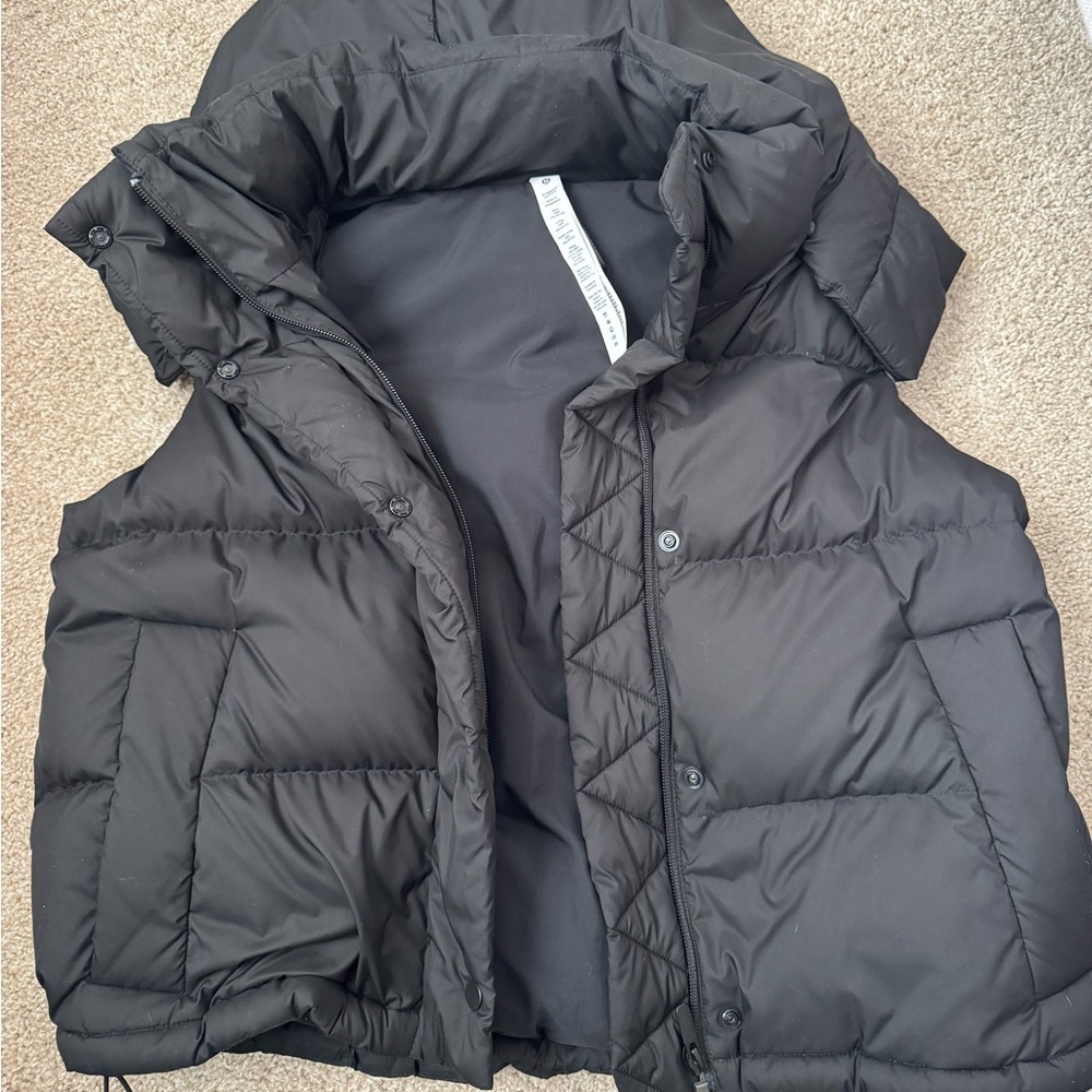 LULULEMON Wunder Puff 600-Down-Fill Cropped Vest